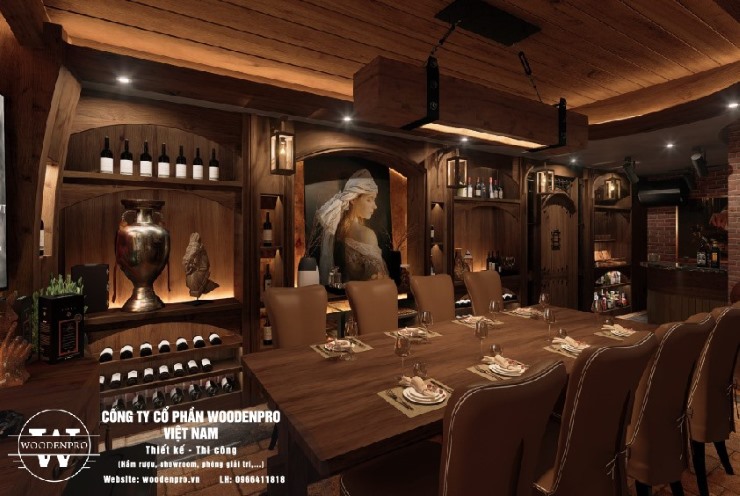 hầm rượu gia đình