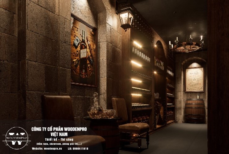 hầm rượu gia đình